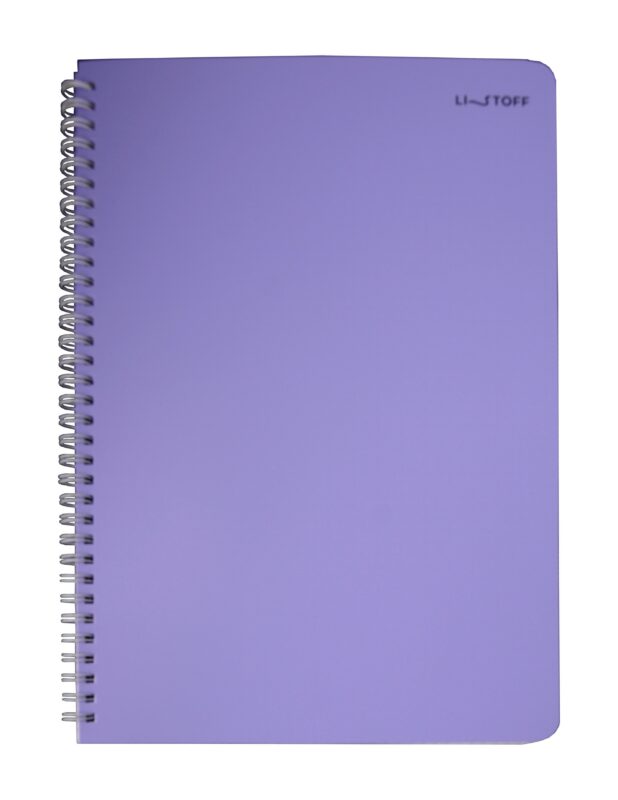 Тетрадь А4 80л кл. "Serenity" пласт.обл., спираль