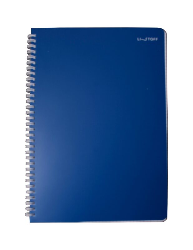 Тетрадь А4 80л кл. "Naval" пласт.обл., спираль