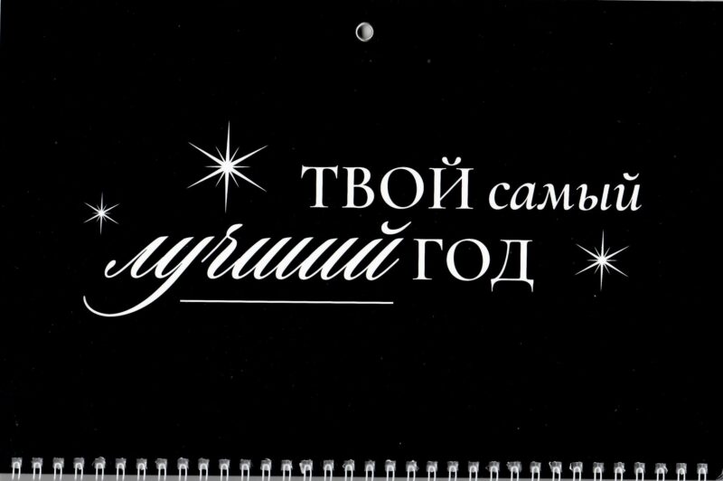 Календарь квартальный 2026г 297*695 "Твой самый лучший год" настенный, трёхблочный, спираль