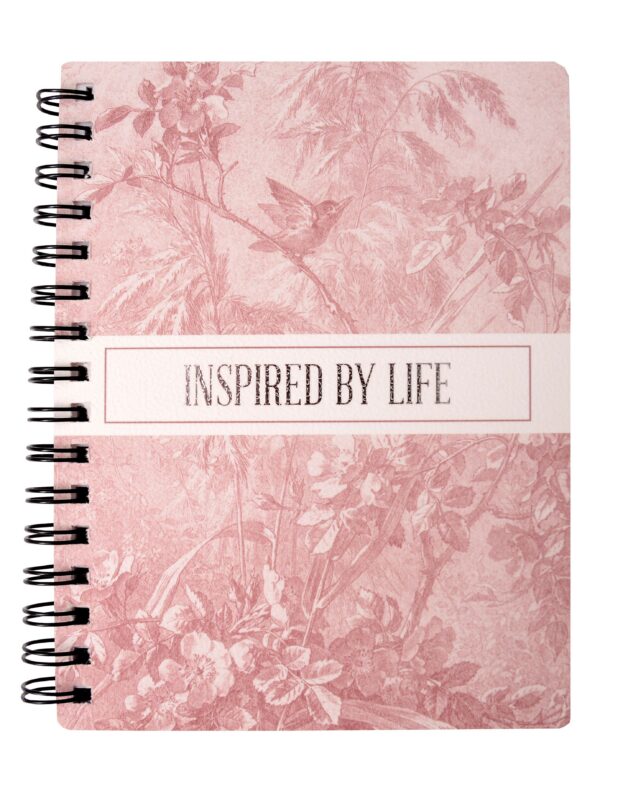 Записная книжка А6 80 листов, клетка, "Floreale. Cedar Rose"