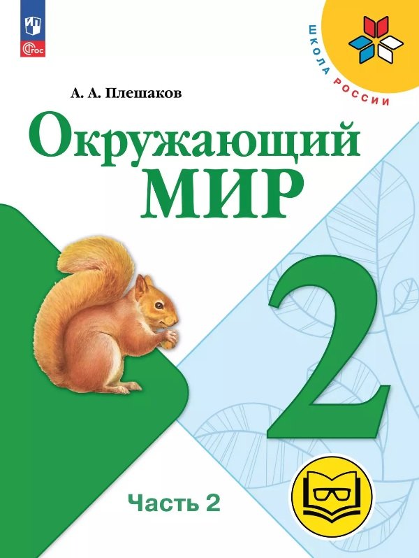 Окружающий мир. 2 класс. Учебное пособие. В четырех частях. Часть 2 (для слабовидящих обучающихся). ФГОС 2021