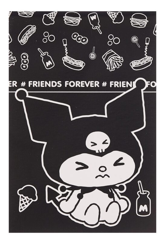 Блокнот А7 40 листов, клетка, "Куроми-6" скрепка