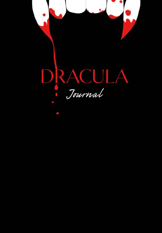 Книга для записей А5 64л тчк. "Dracula Journal" спираль