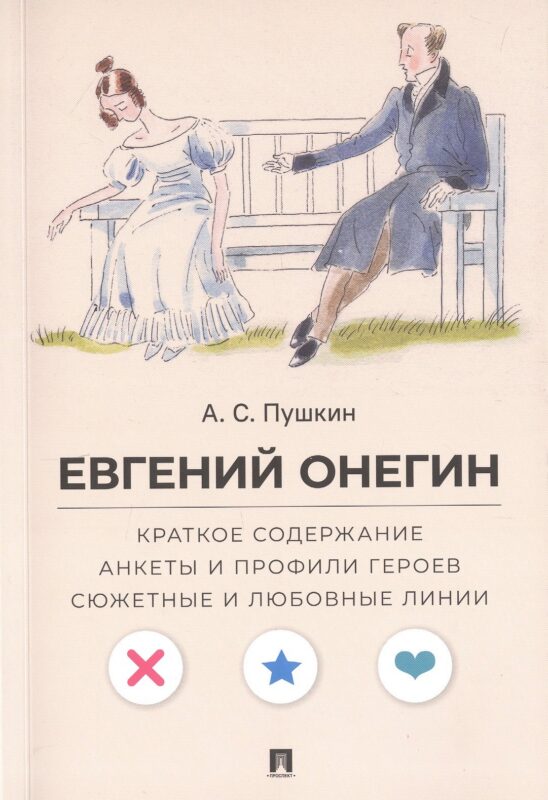 А.С. Пушкин. Евгений Онегин. Краткое содержание. Анкеты и профили героев. Сюжетные и любовные линии