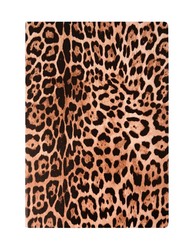 Книга для записей А5 "Леопард" PU