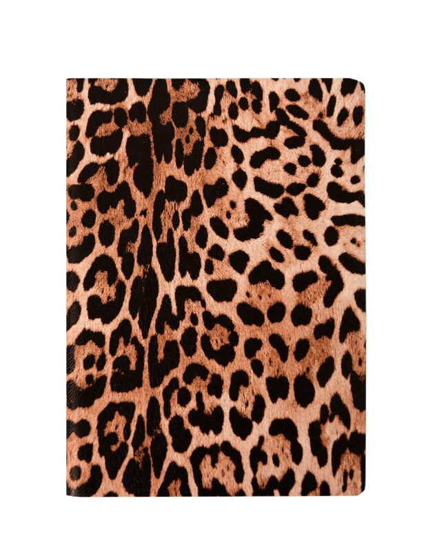 Записная книжка А6 "Леопард" PU