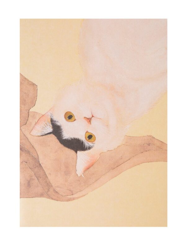 Записная книжка А6+ 18л нелин. "Котик по кличке Миндаль (1)" скоба