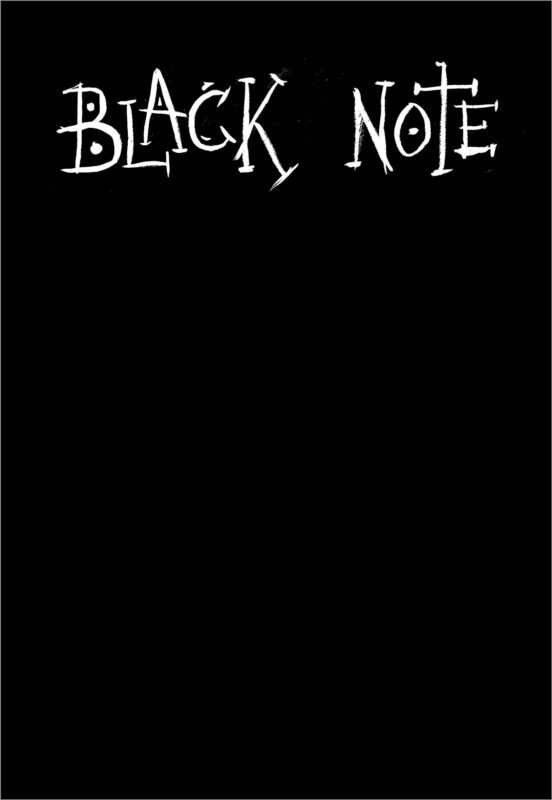 Книга для записей А5 64л "Black Note (мягкая обложка)" с черными страницами
