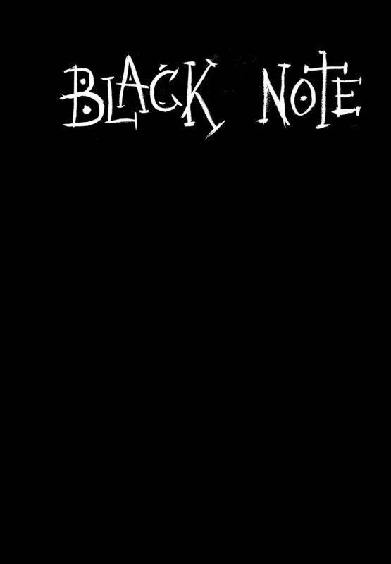 Книга для записей А5 64л "Black Note (твердая обложка)" с черными страницами