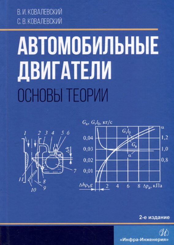 Автомобильные двигатели. Основы теории: учебное пособие