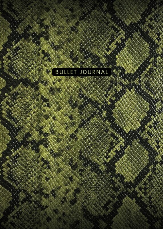 Книга для записей А4 60л тчк. "Bullet Journal (змея)"