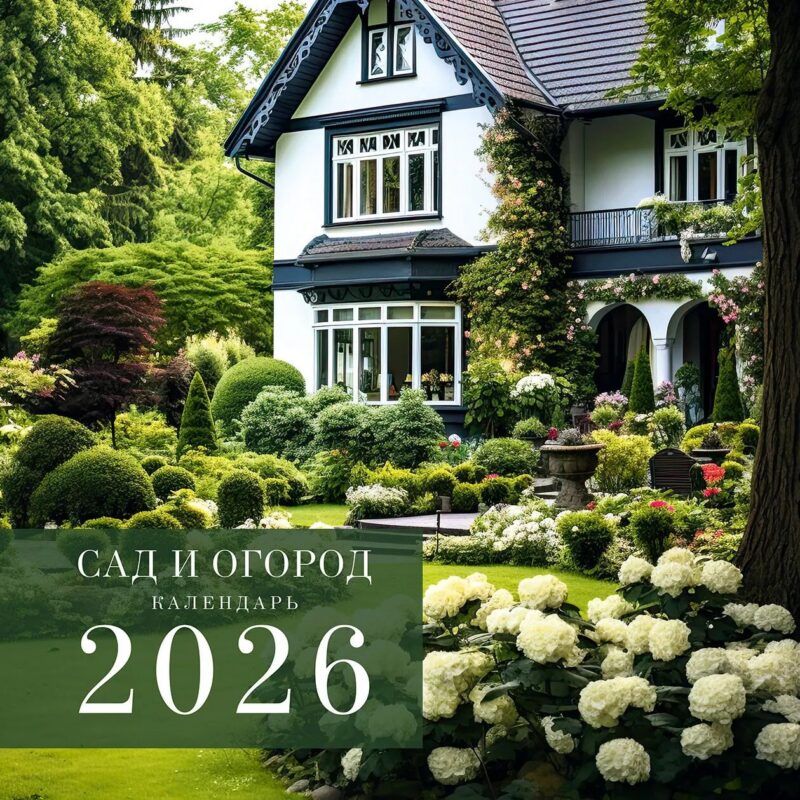 Календарь 2026г 300*290 "Сад и огород" настенный, на скрепке
