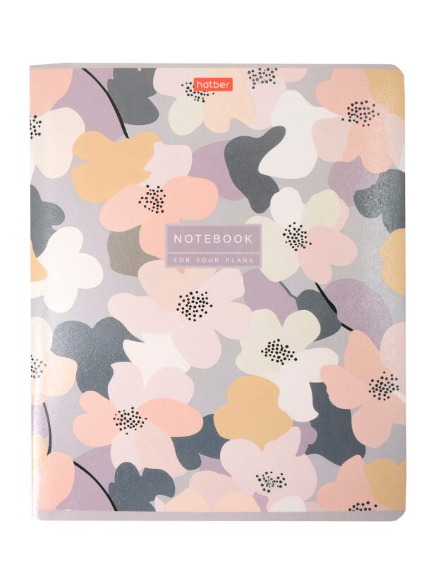 Тетрадь 48л кл. "Музыка цветов" мел.картон, ассорти