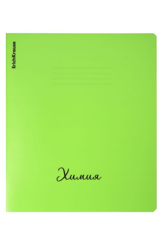 Тетрадь 48л кл. ТЕМА "Neon. Химия" пласт.обл., ассорти, ErichKrause