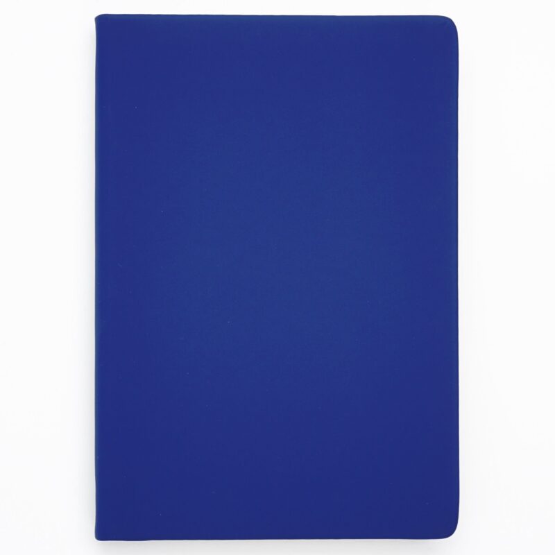 Ежедневник недат. А5 152л "Paragraph. Синий" 7Б, тв.переплет, иск.кожа, покрытие Soft Touch, скругл.углы, тонир.блок, ляссе, инд.уп