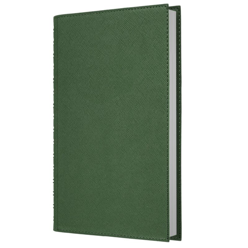 Ежедневник недат. А5 152л "Today. Зеленый" , интегр.переплет, иск.кожа, евроспираль, карман, петля д/ручки, тонир.блок, ляссе, инд.уп