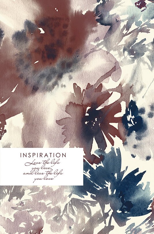 Ежедневник недат. А5 128л "CLASSIC. Blossom" 7БЦ, мат.лам, офсет