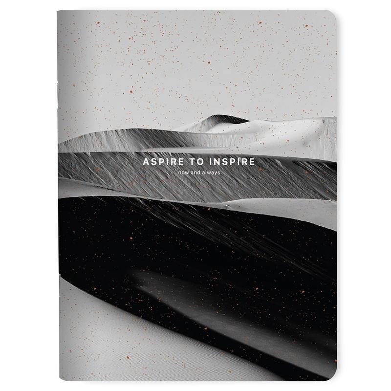 Тетрадь 48л кл. "Sence", дюны, карт.обл., ламинация, скрепка