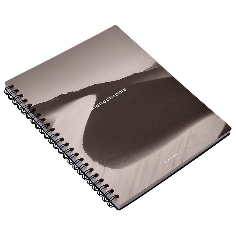 Тетрадь 80л кл. "Dune", дюна, карт.обл., ламинация, спираль