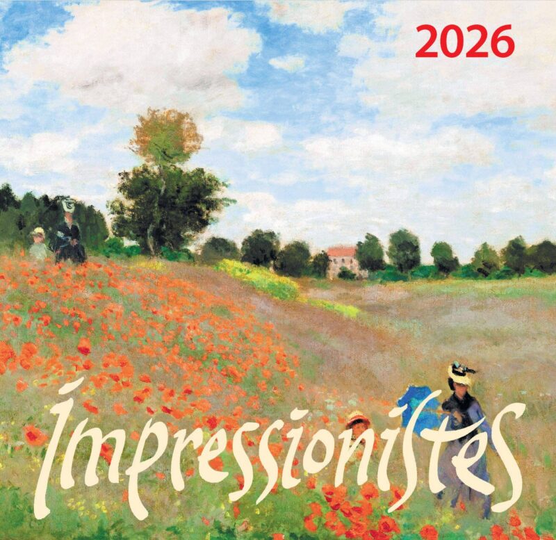 Календарь 2026г 170*170 "Импрессионисты" настенный, на скрепке