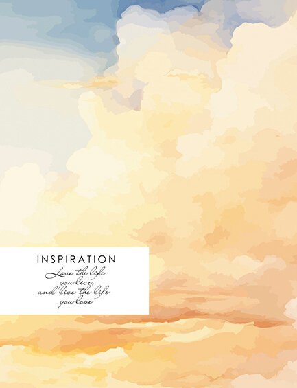 Ежедневник недат. А6 128л "МЕЧТЫ. О полете" интегр.переплет, ламинация Soft Touch, печ.1кр, офсет