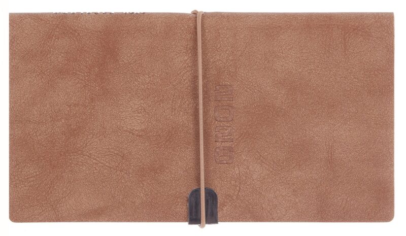 Планинг датированный 2026 год, 64 листа, 175х95 мм "Тиволи глосс", бежевый, кожзам