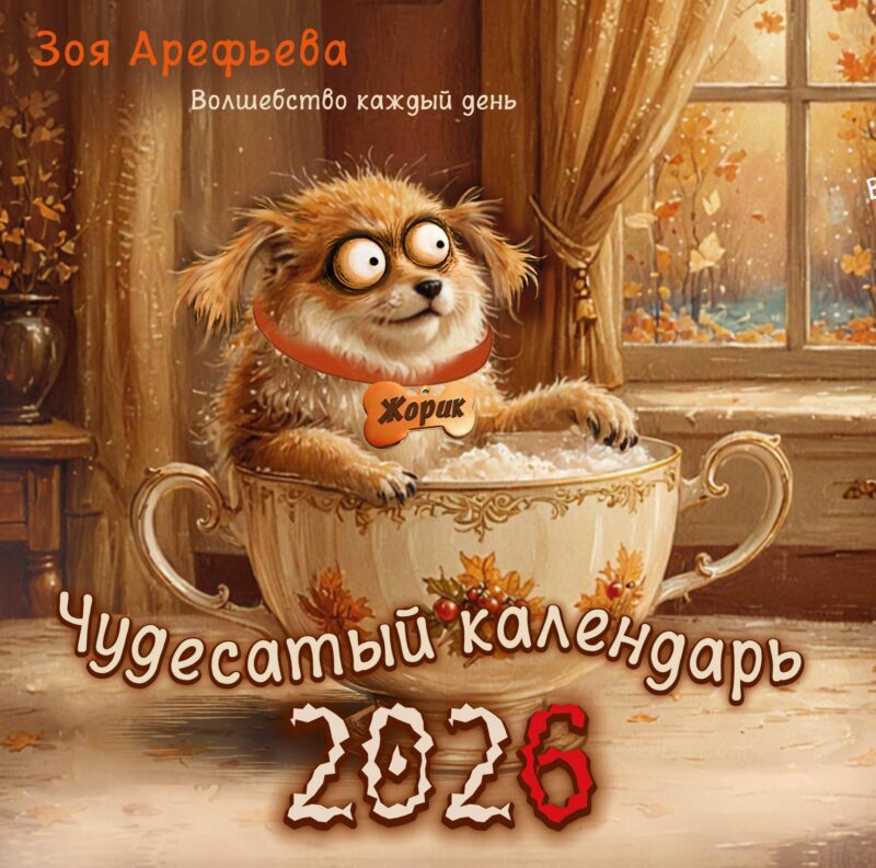 Календарь 2026г 290*290 "Чудесатый календарь. Волшебство каждый день" настенный, на скрепке