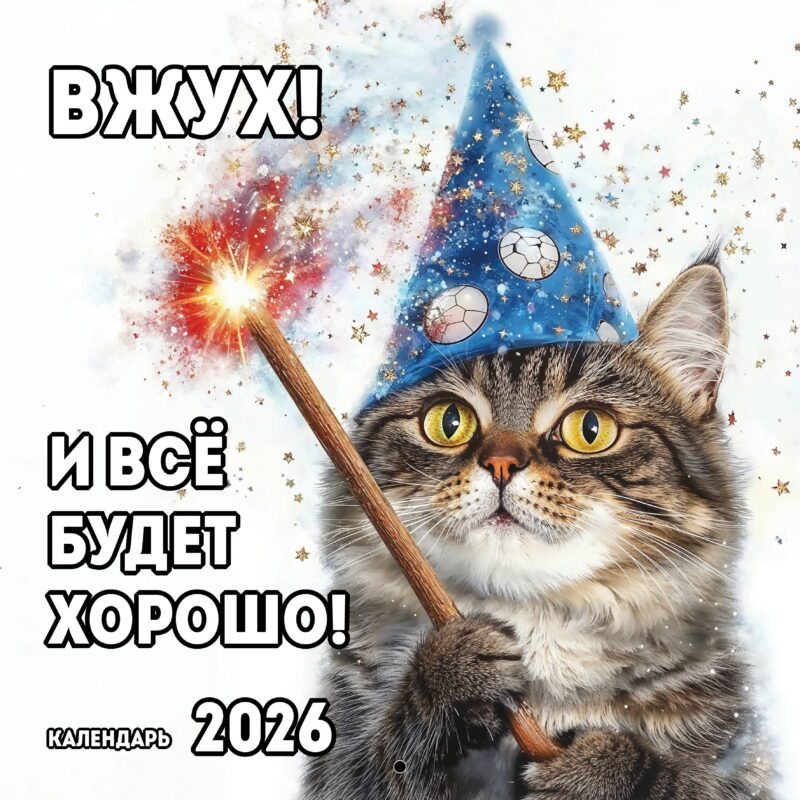 Календарь 2026г 300*300 "Душа России. Календарь с цитатами русских классиков" настенный, на скрепке