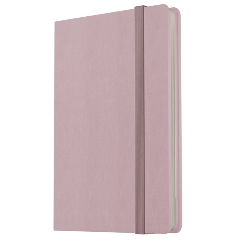 Записная книжка А7 80л лин. "Joy Book. Ежевичное суфле" иск.кожа, тонир.блок, скругл.углы, ляссе, резинка, карман на задн.форзаце