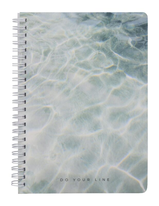 Еженедельник недат. А5 166л "DoYourLine. Поток вдохновения" тв. обл., гребень