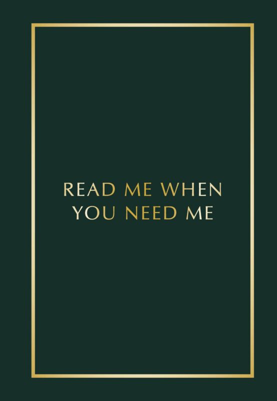 Книга для записей А5 64л лин. "Блокнот с подсказками для писем любимому человеку. Read Me When You Need Me. Напишите, упакуйте, подарите!"
