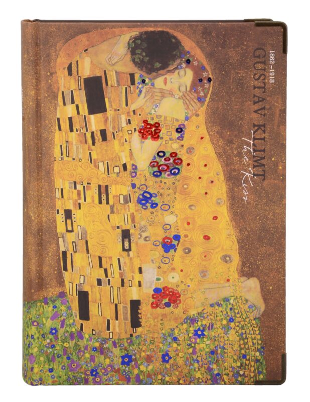 Книга для записей А5 248л "Г. Климт" тверд.обл., цв.срез, 120г/м2, ассорти