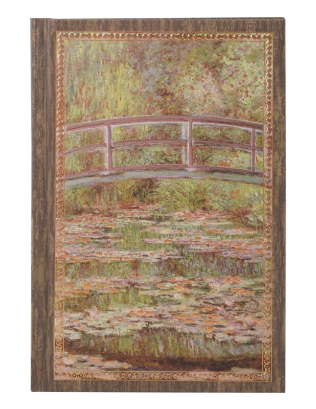 Книга для записей А5 "К. Моне. Японский мостик" тверд.обл., тиснение