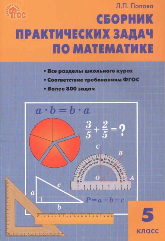 Сборник практических задач по математике. 5 класс