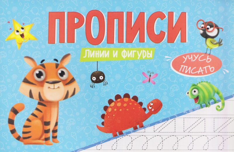 ПРОПИСИ эконом УЧУСЬ ПИСАТЬ. ЛИНИИ И ФИГУРЫ