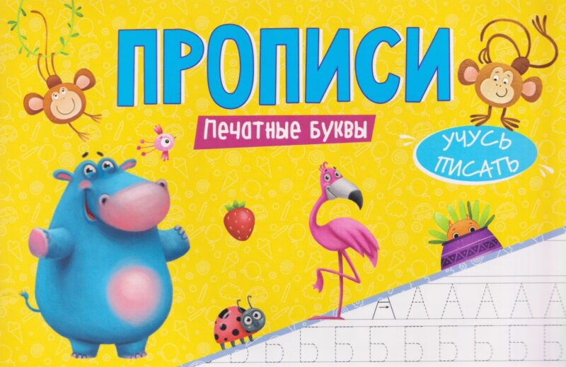 ПРОПИСИ эконом УЧУСЬ ПИСАТЬ. ПЕЧАТНЫЕ БУКВЫ