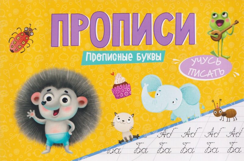 ПРОПИСИ эконом УЧУСЬ ПИСАТЬ. ПРОПИСНЫЕ БУКВЫ
