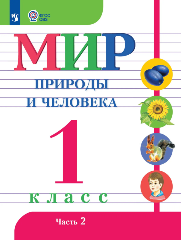 Мир природы и человека. 1 класс. Учебник. В 2-х ч. Ч.2. Обуч. с интеллект. нарушен. (ФГОС ОВЗ)