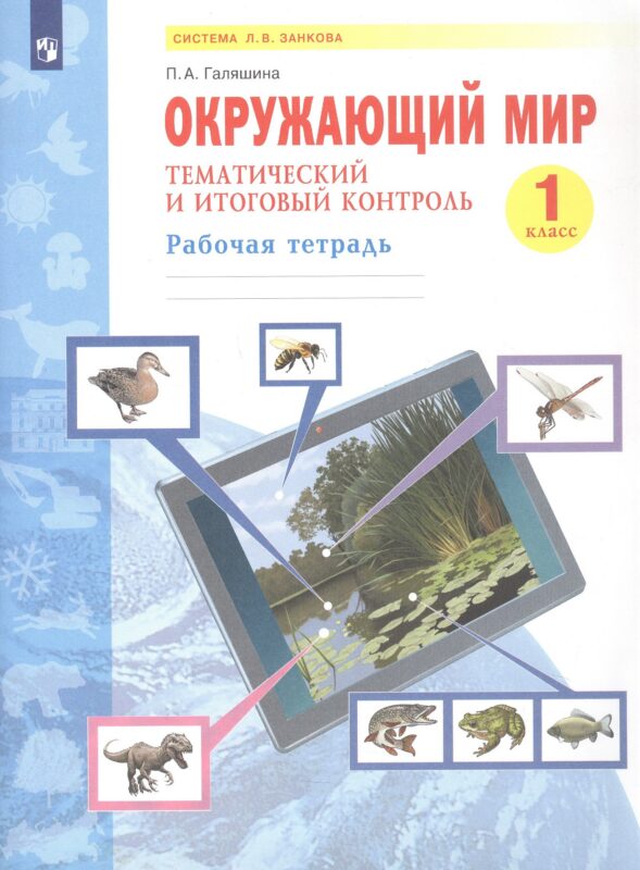 Окружающий мир. 1 класс. Тематический и итоговый контроль. Рабочая тетрадь. Учебное пособие