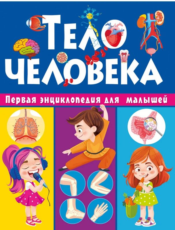 Тело человека. Первая энциклопедия для малышей. Издательство Владис