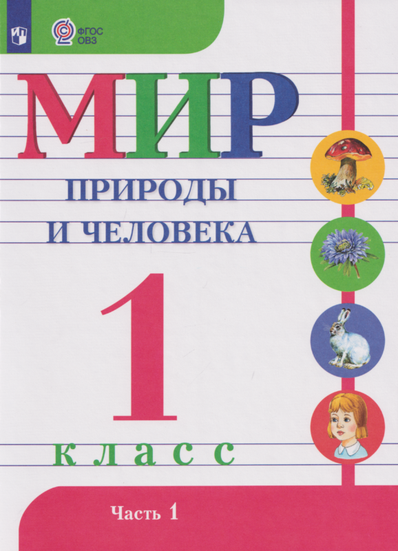 Матвеева. Мир природы и человека. 1 класс. Учебник. В 2-х ч. Ч.1. Обуч. с интеллект. нарушен. ФГОС ОВЗ)