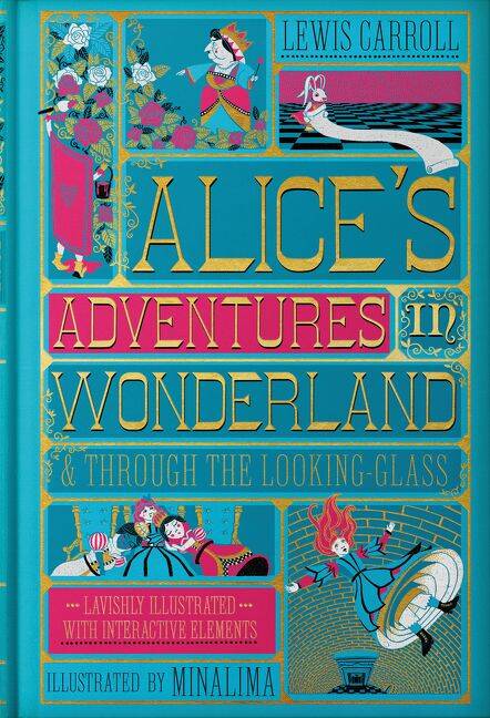 Alice`s adventures in Wonderland & Through the looking glass (Lewis Carroll) Приключения Алисы в стране чудес и зазеркалье /Книги на английском языке