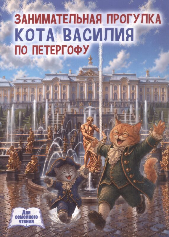 Занимательная прогулка кота Василия по Петергофу