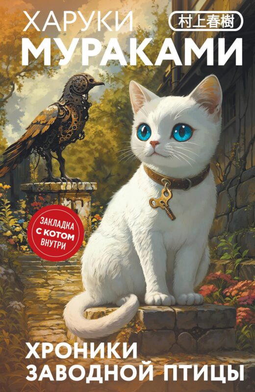 Хроники Заводной птицы (закладка с Котом внутри)
