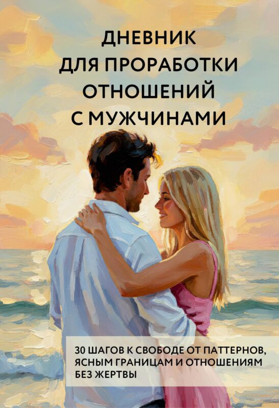 Дневник для проработки отношений с мужчинами. 30 шагов к свободе от паттернов, ясным границам и отношениям без жертвы
