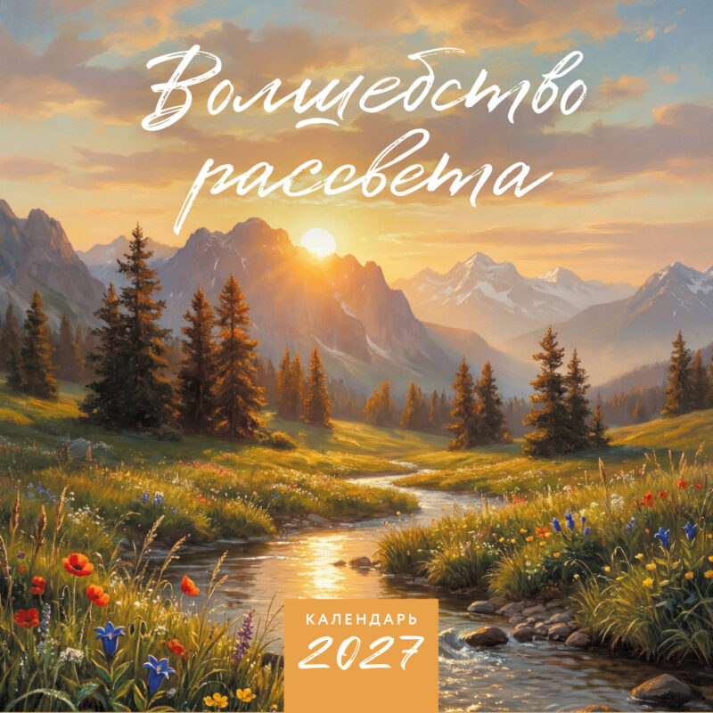 Волшебство рассвета. Календарь настенный на 2027 год (300х300 мм)