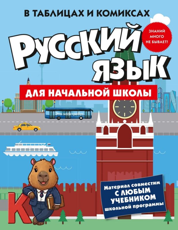 Русский язык для начальной школы в таблицах и комиксах